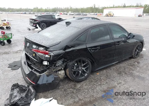2025 Honda Civic Sport z USA, uszkodzony, nr VIN 2HGFE2F54SH572327